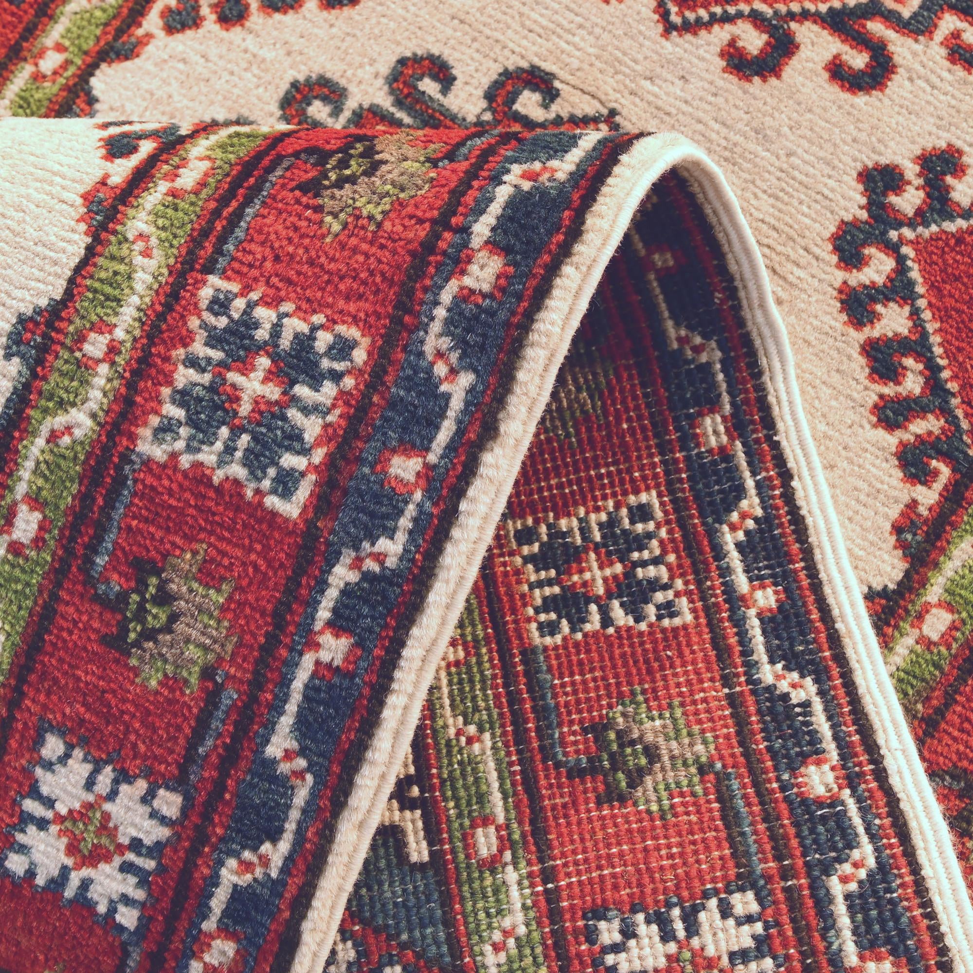 2' 2 x 6' Hand Knotted Kazak Runner Rug