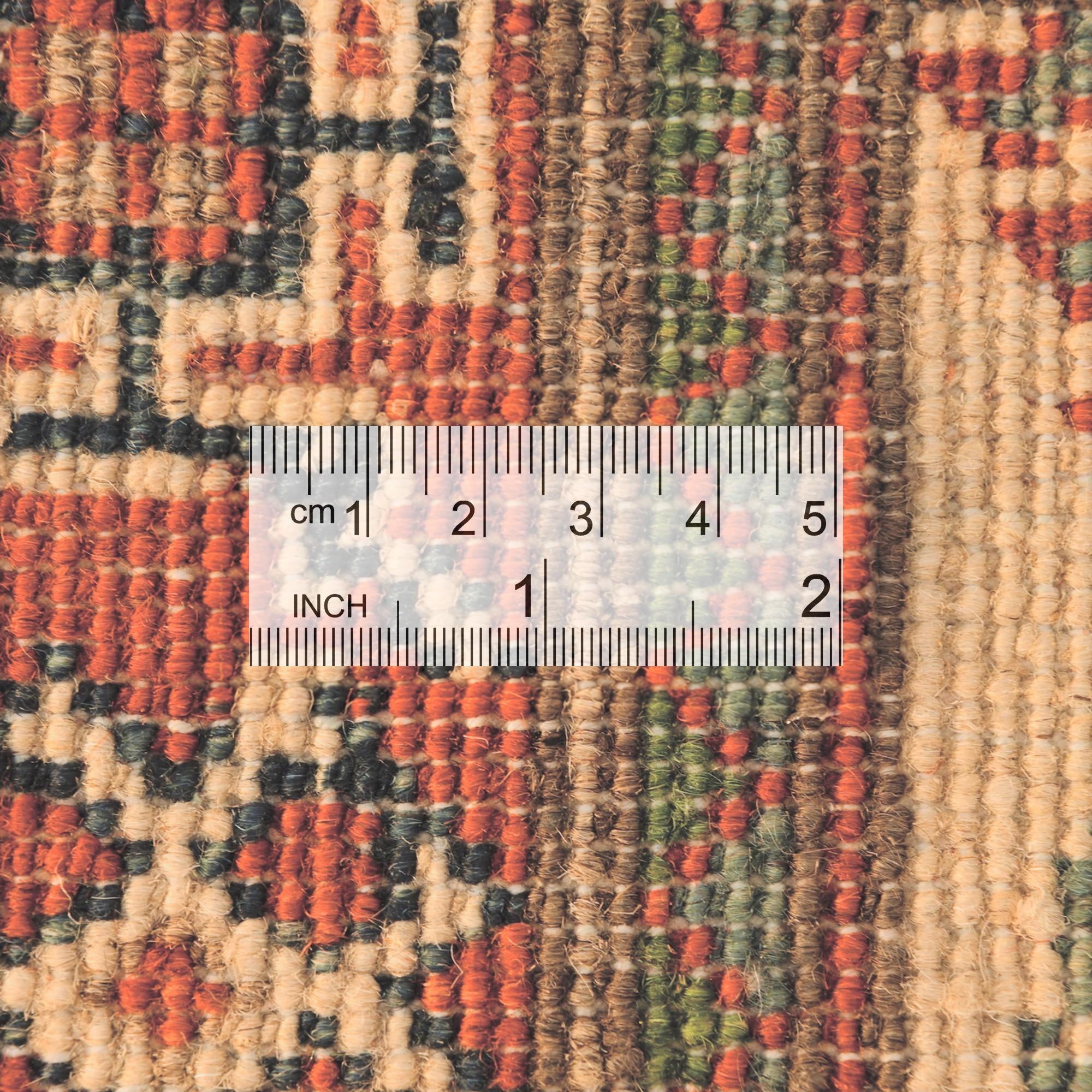 60cm x 185cm Hand Knotted Kazak Runner Rug