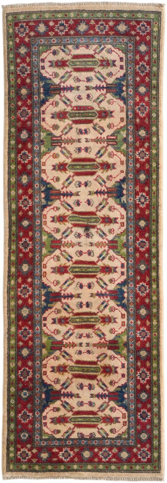 2' x 5' 11 Hand Knotted Kazak Runner Rug