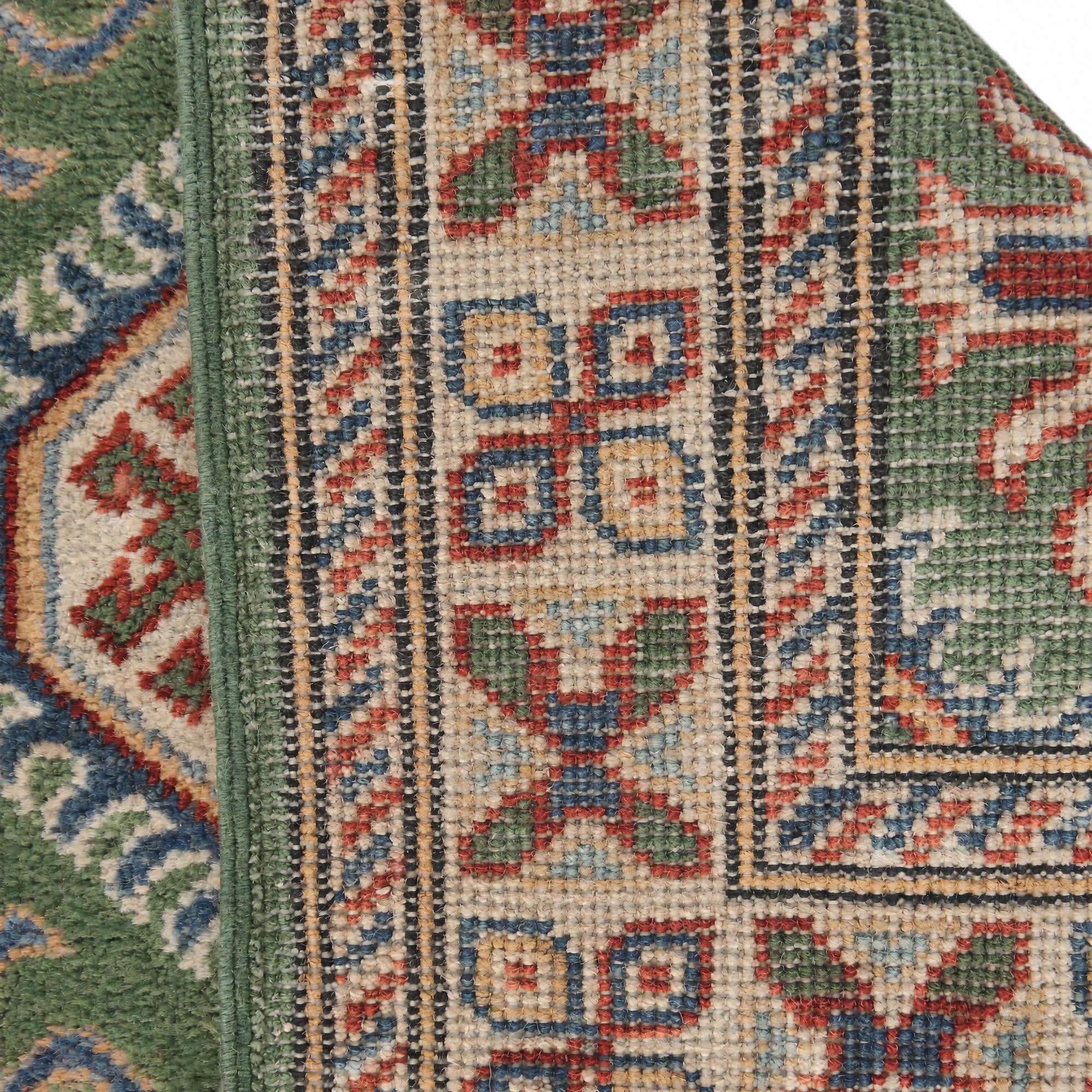 60cm x 180cm anudado a mano Kazak Alfombra Pasillera