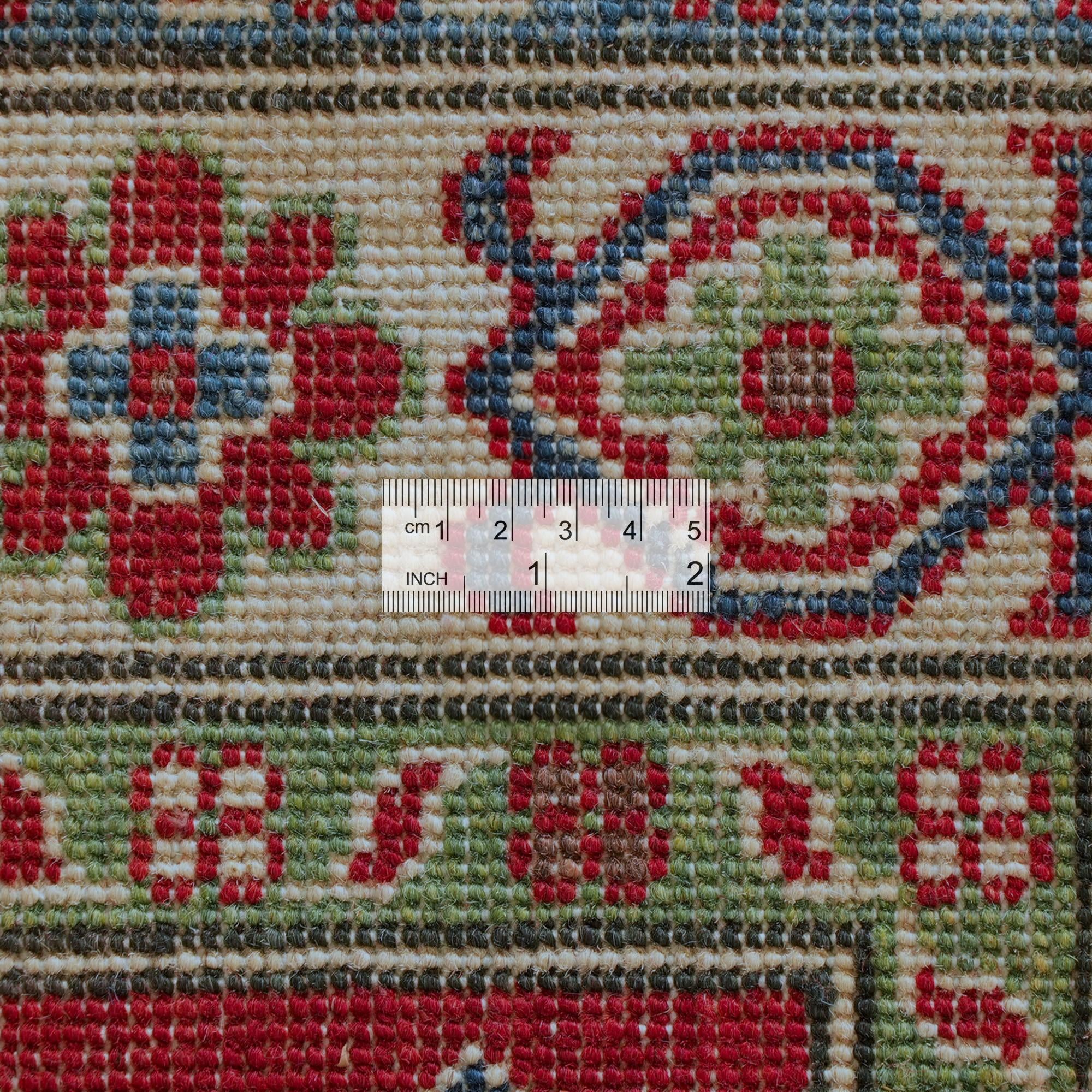 Detail image 9 of 11: 2' 9 x 10' 5 Hand Knotted Kazak Runner Rug