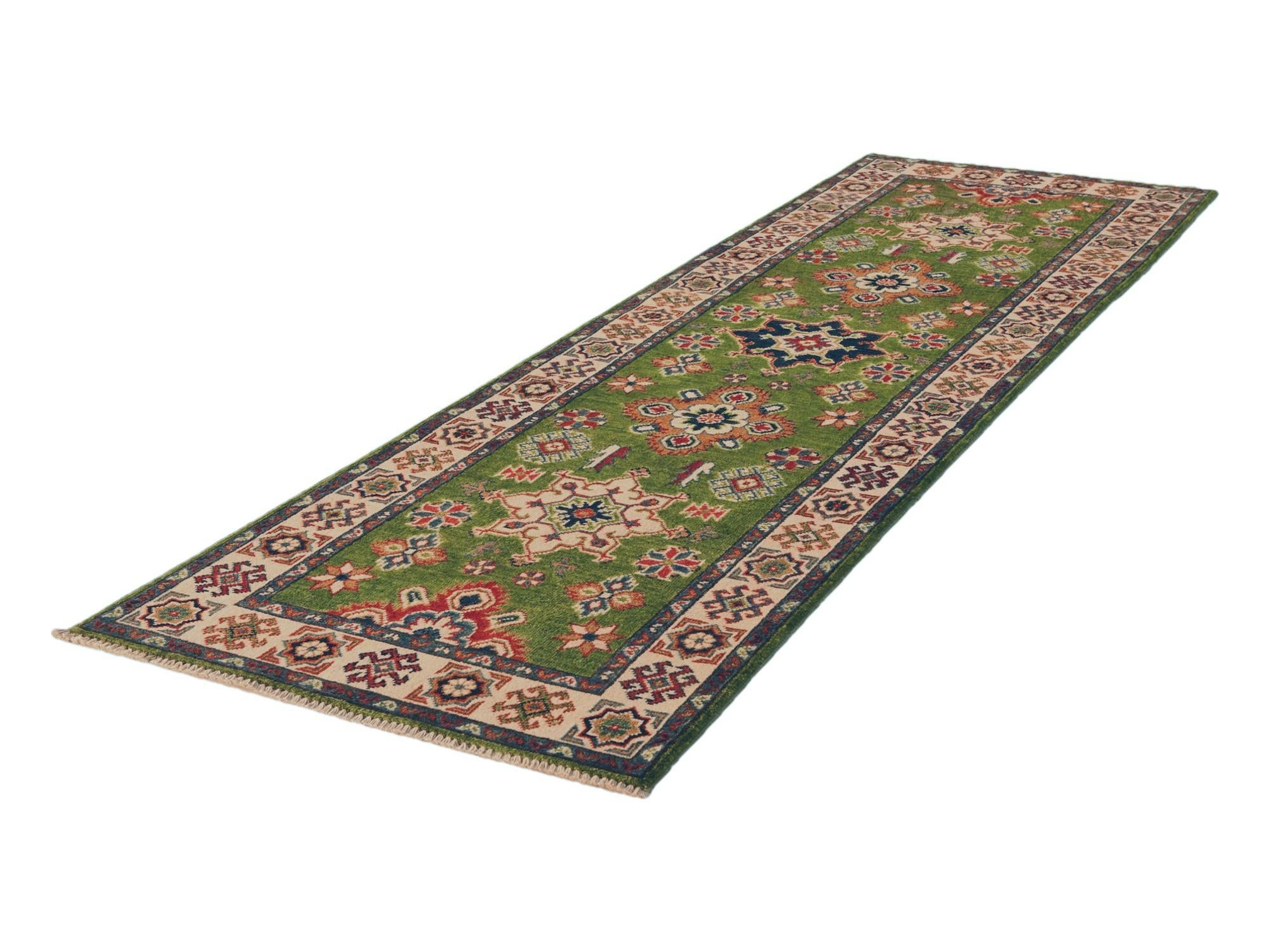 2' 6 x 8' 2 Hand Knotted Kazak Runner Rug