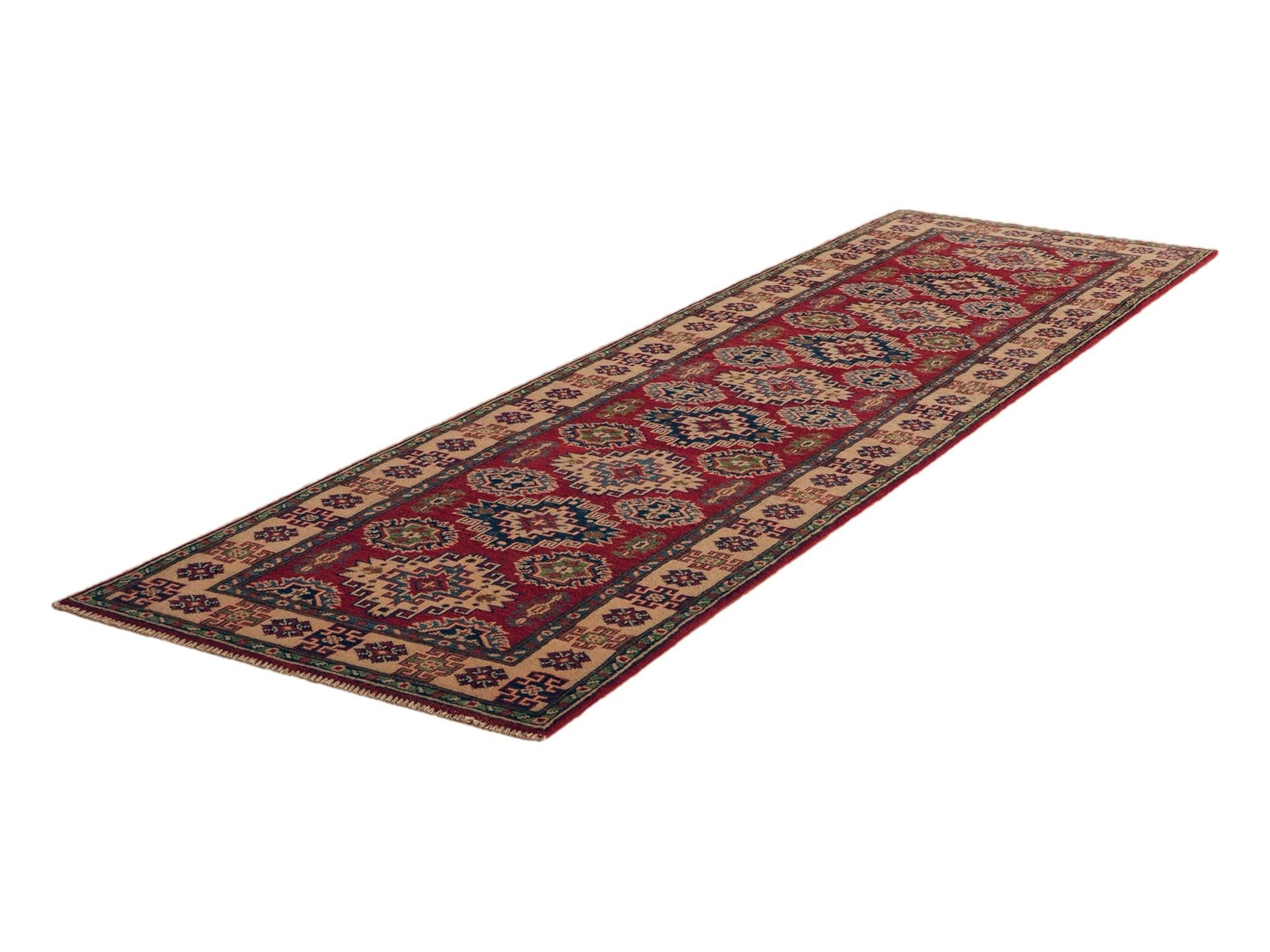 85cm x 295cm anudado a mano Kazak Alfombra Pasillera
