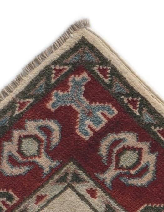 Detail image of 2' 6 x 9' 6 Hand Knotted Kazak Runner Rug
