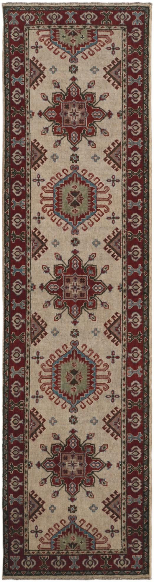 2' 6 x 9' 6 Hand Knotted Kazak Runner Rug