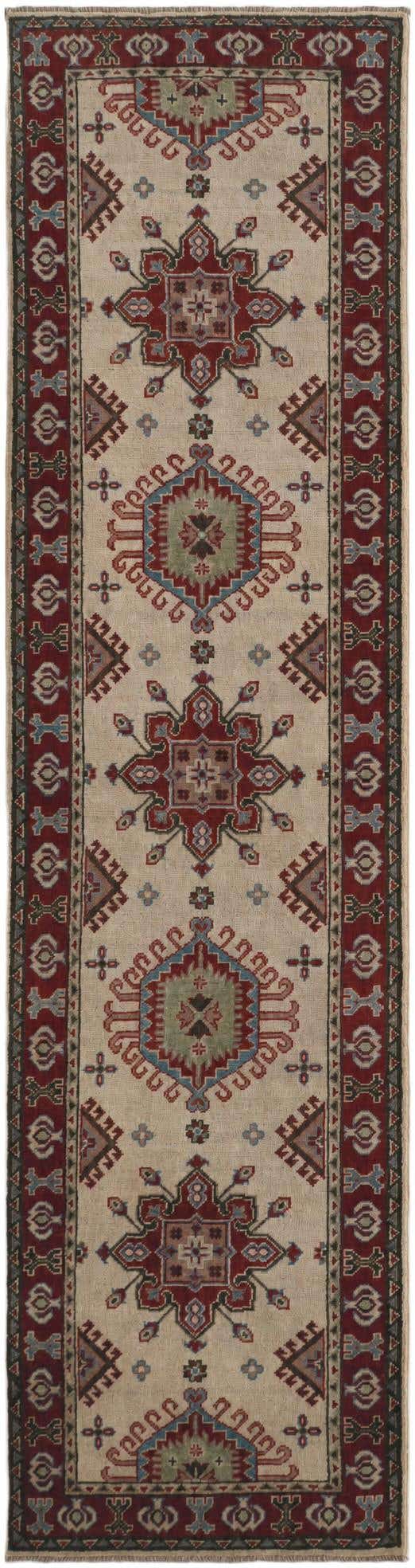 2' 6 x 9' 6 Hand Knotted Kazak Runner Rug