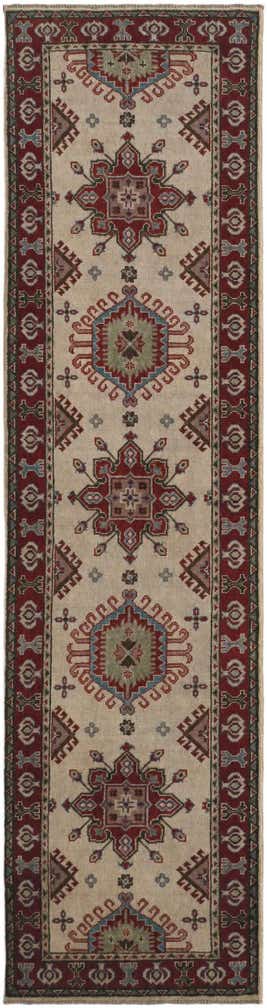 2' 6 x 9' 6 Hand Knotted Kazak Runner Rug