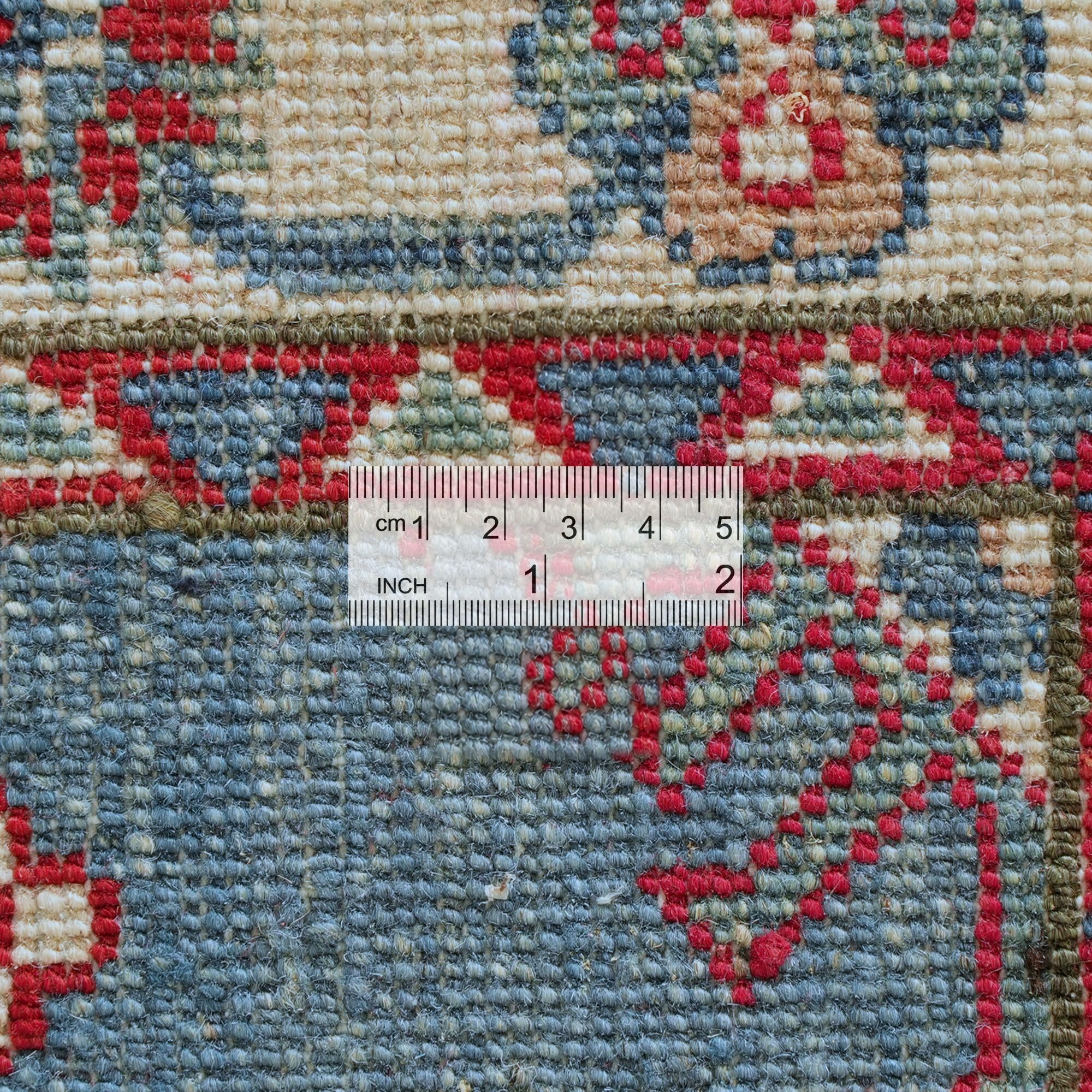 80cm x 240cm Hand Knotted Kazak Runner Rug