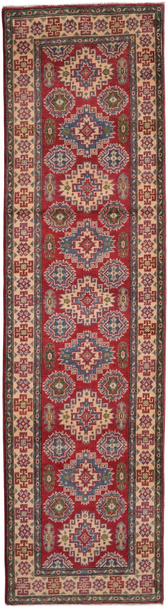 2' 8 x 9' 10 Hand Knotted Kazak Runner Rug