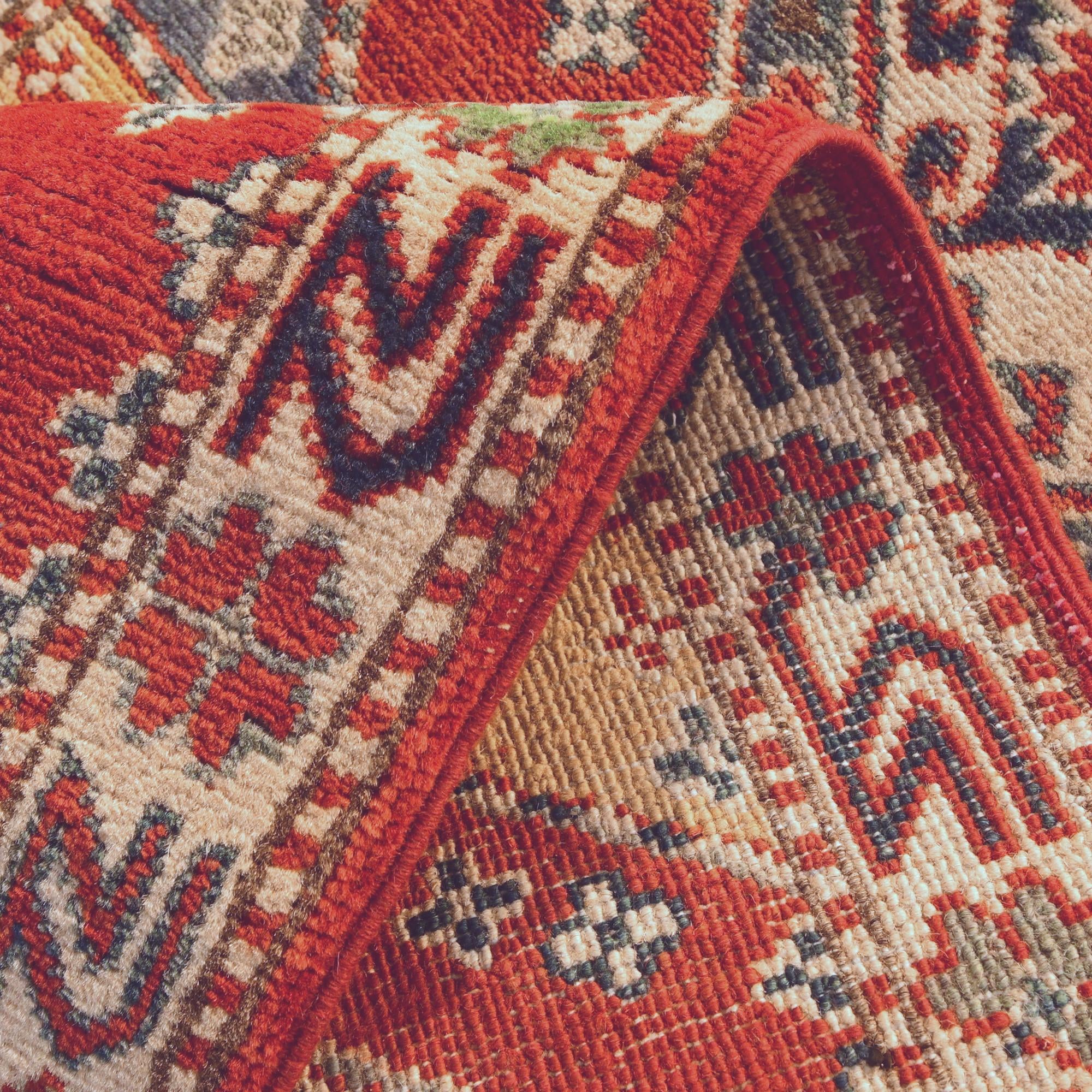 2' 1 x 5' 7 Hand Knotted Kazak Runner Rug