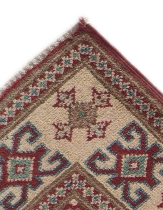 Detail image of 2' 10 x 9' 7 Hand Knotted Kazak Runner Rug