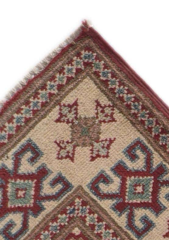 2' 10 x 9' 7 Hand Knotted Kazak Runner Rug