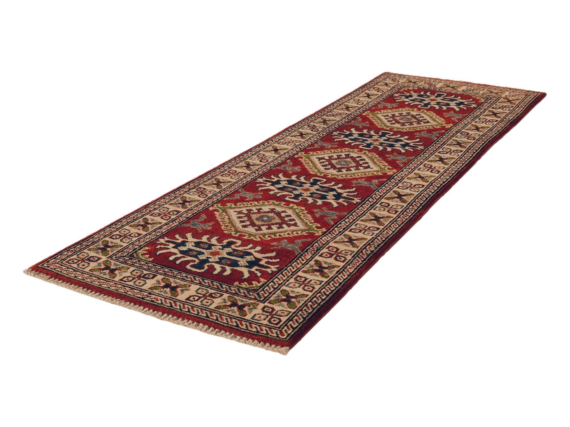 2' x 6' Hand Knotted Kazak Runner Rug