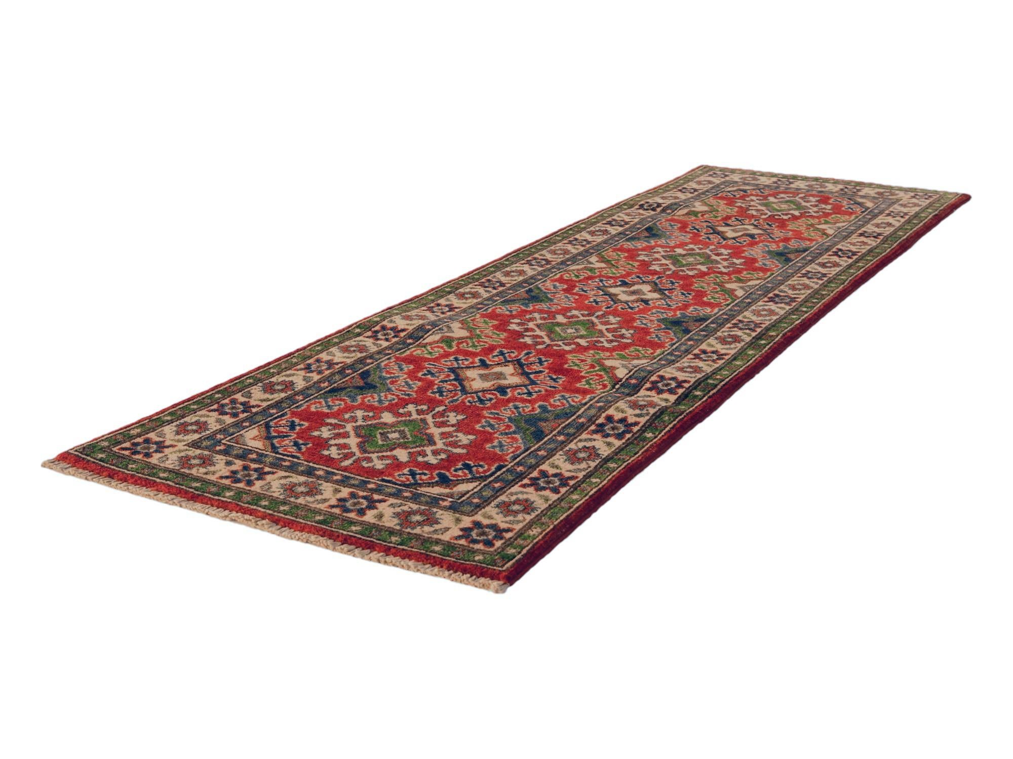 1' 11 x 6' 2 Hand Knotted Kazak Runner Rug