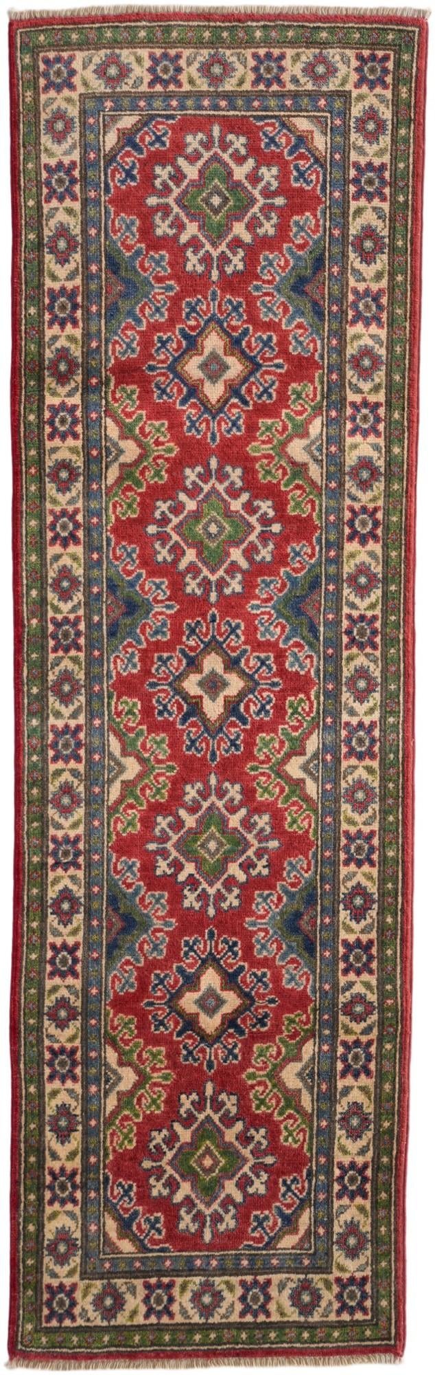 1' 11 x 6' 2 Hand Knotted Kazak Runner Rug