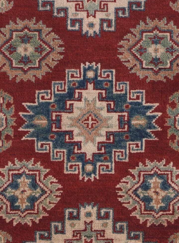 2' 11 x 9' 9 Hand Knotted Kazak Runner Rug