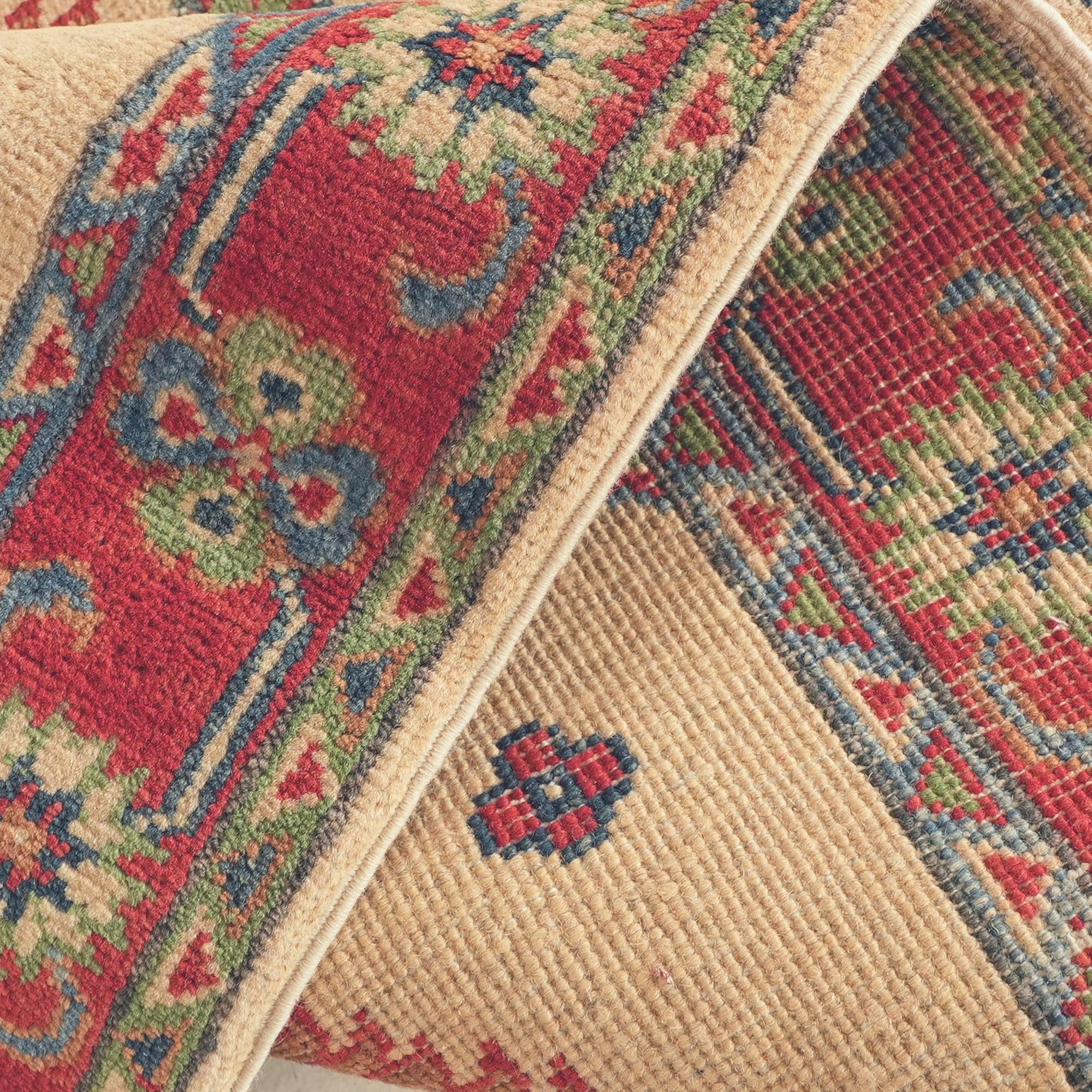 Detail image 9 of 12: 2' 11 x 8' 5 Hand Knotted Kazak Runner Rug