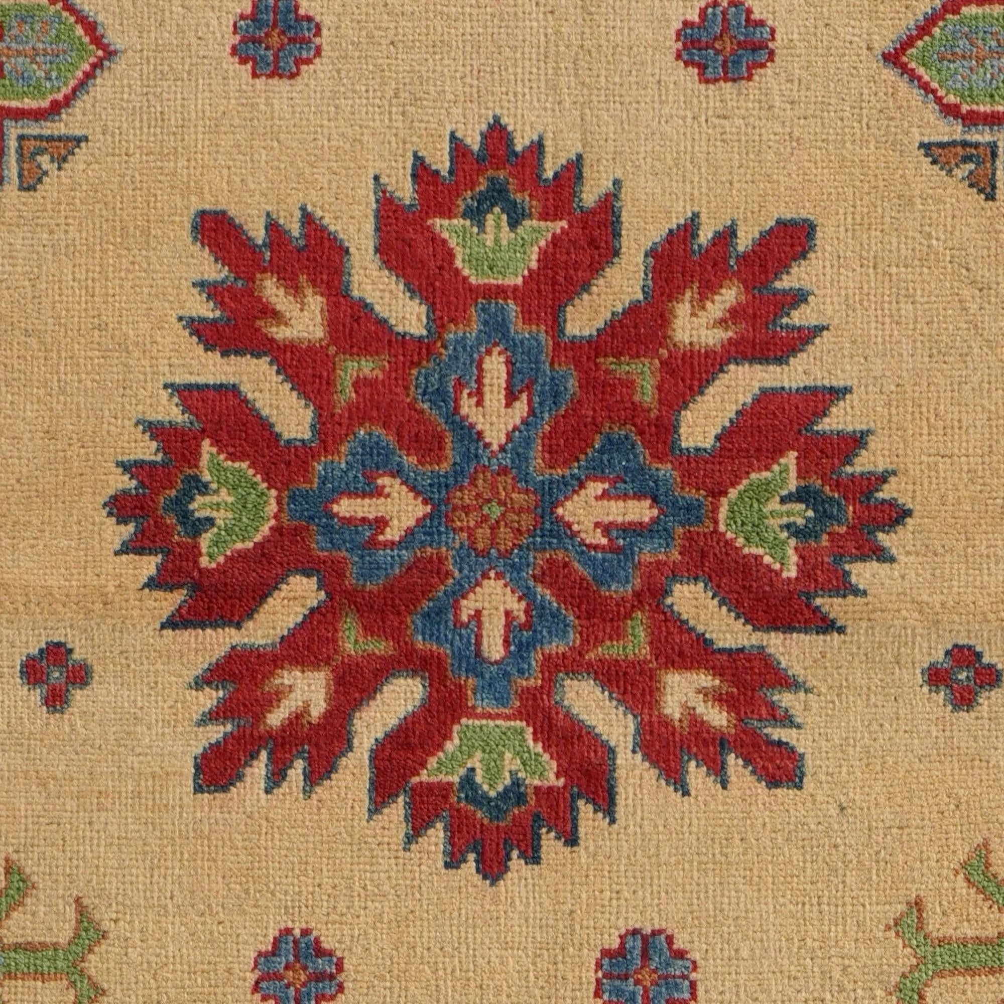 Detail image 11 of 12: 2' 11 x 8' 5 Hand Knotted Kazak Runner Rug
