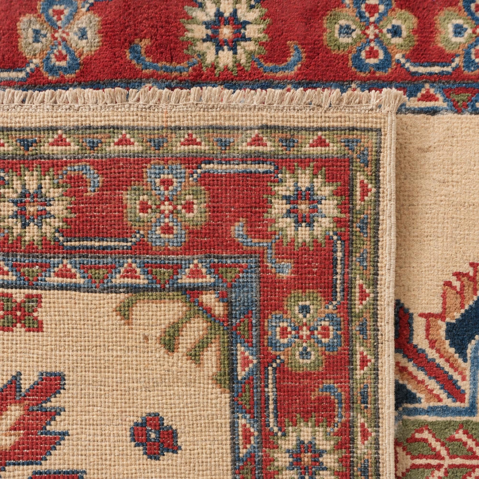 Detail image 12 of 12: 2' 11 x 8' 5 Hand Knotted Kazak Runner Rug