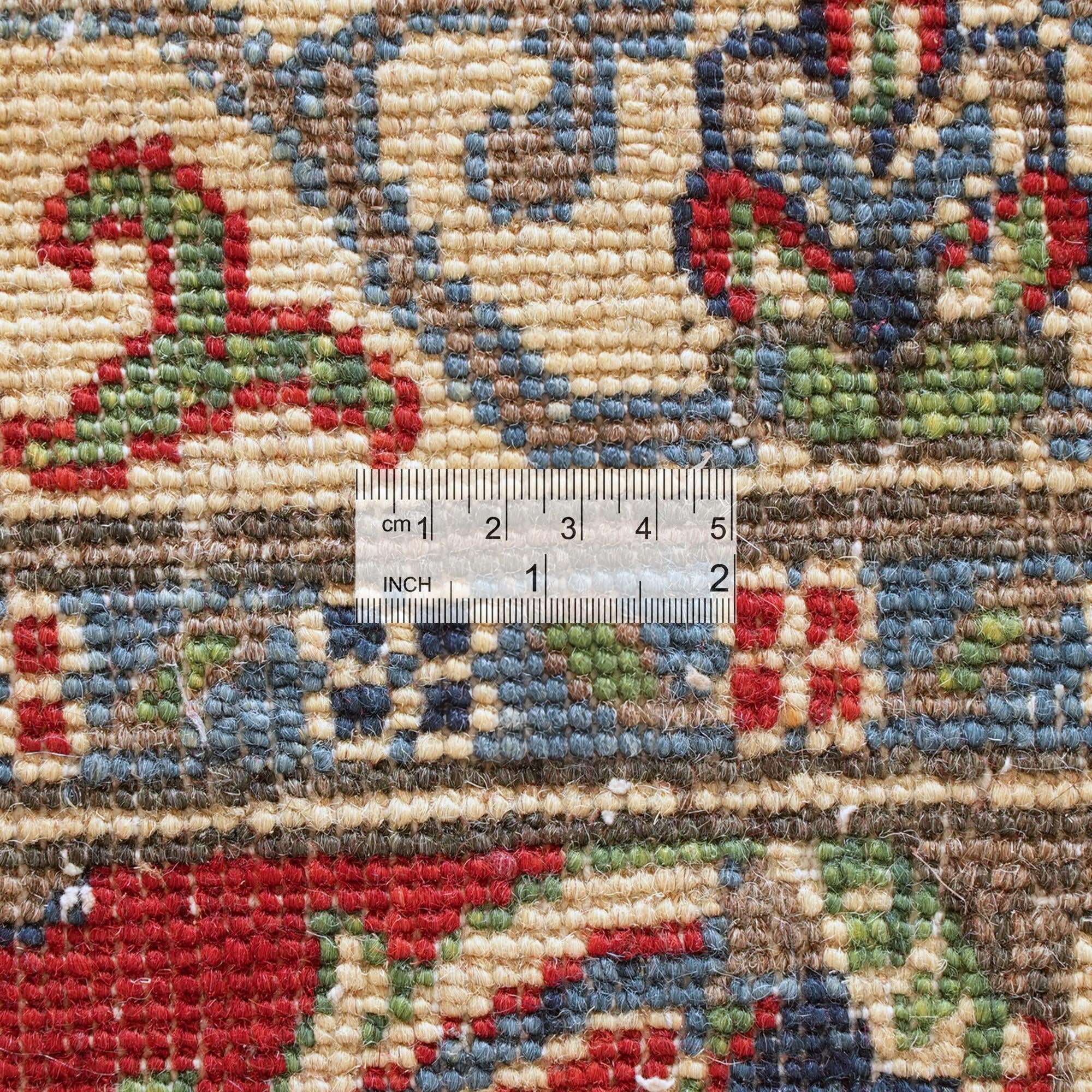Detail image 10 of 12: 2' 9 x 9' 8 Hand Knotted Kazak Runner Rug