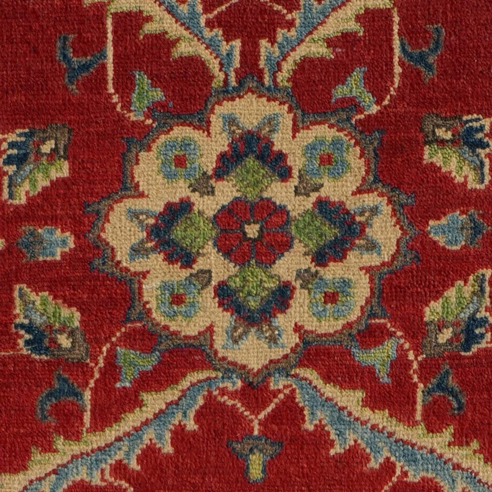 Detail image 11 of 12: 2' 9 x 9' 8 Hand Knotted Kazak Runner Rug