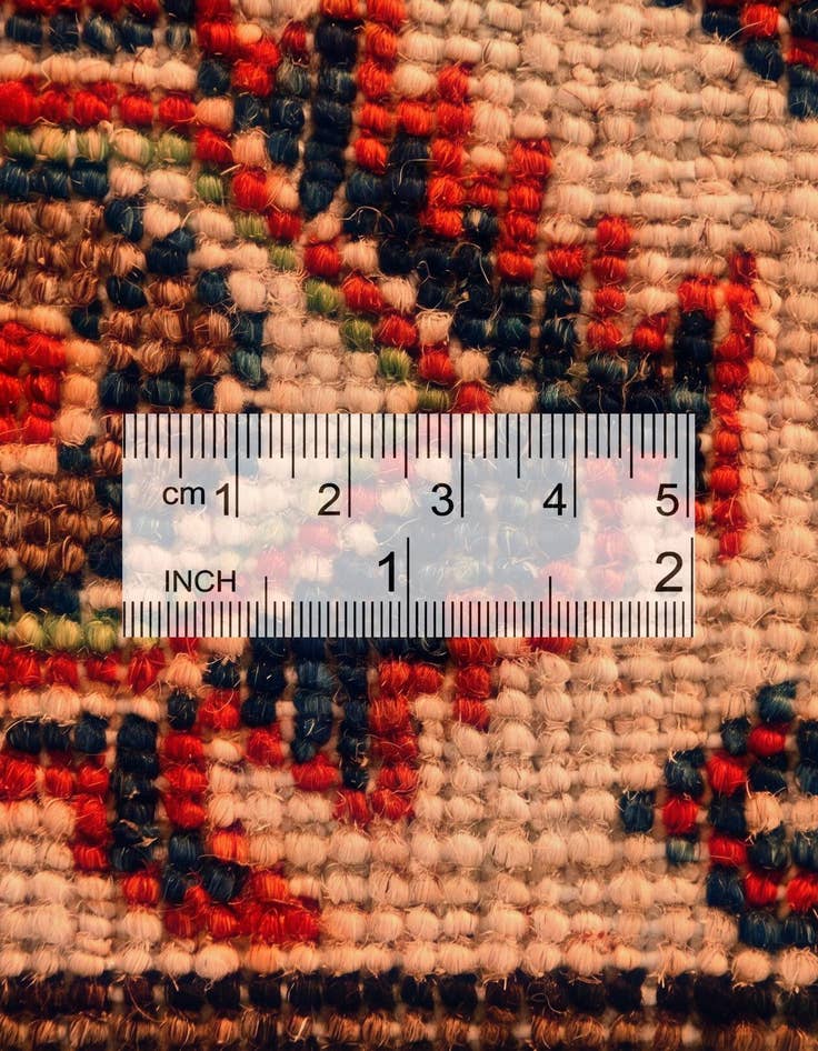 Detail image of 2' 9 x 10' Hand Knotted Kazak Runner Rug