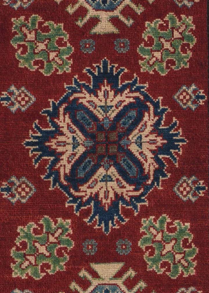 2' 9 x 10' Hand Knotted Kazak Runner Rug