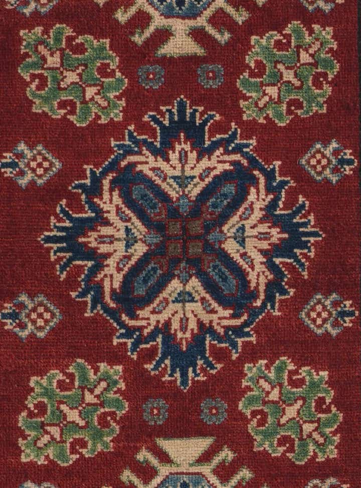 2' 9 x 10' Hand Knotted Kazak Runner Rug