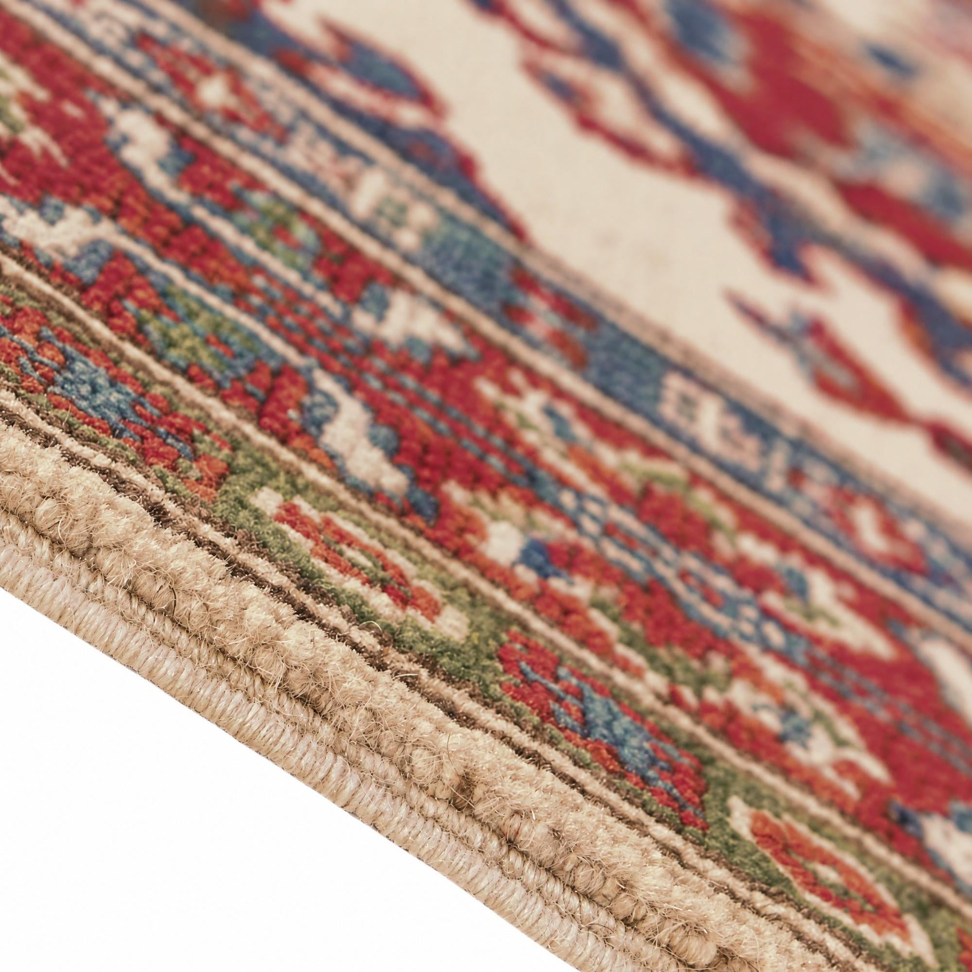 85cm x 295cm anudado a mano Kazak Alfombra Pasillera