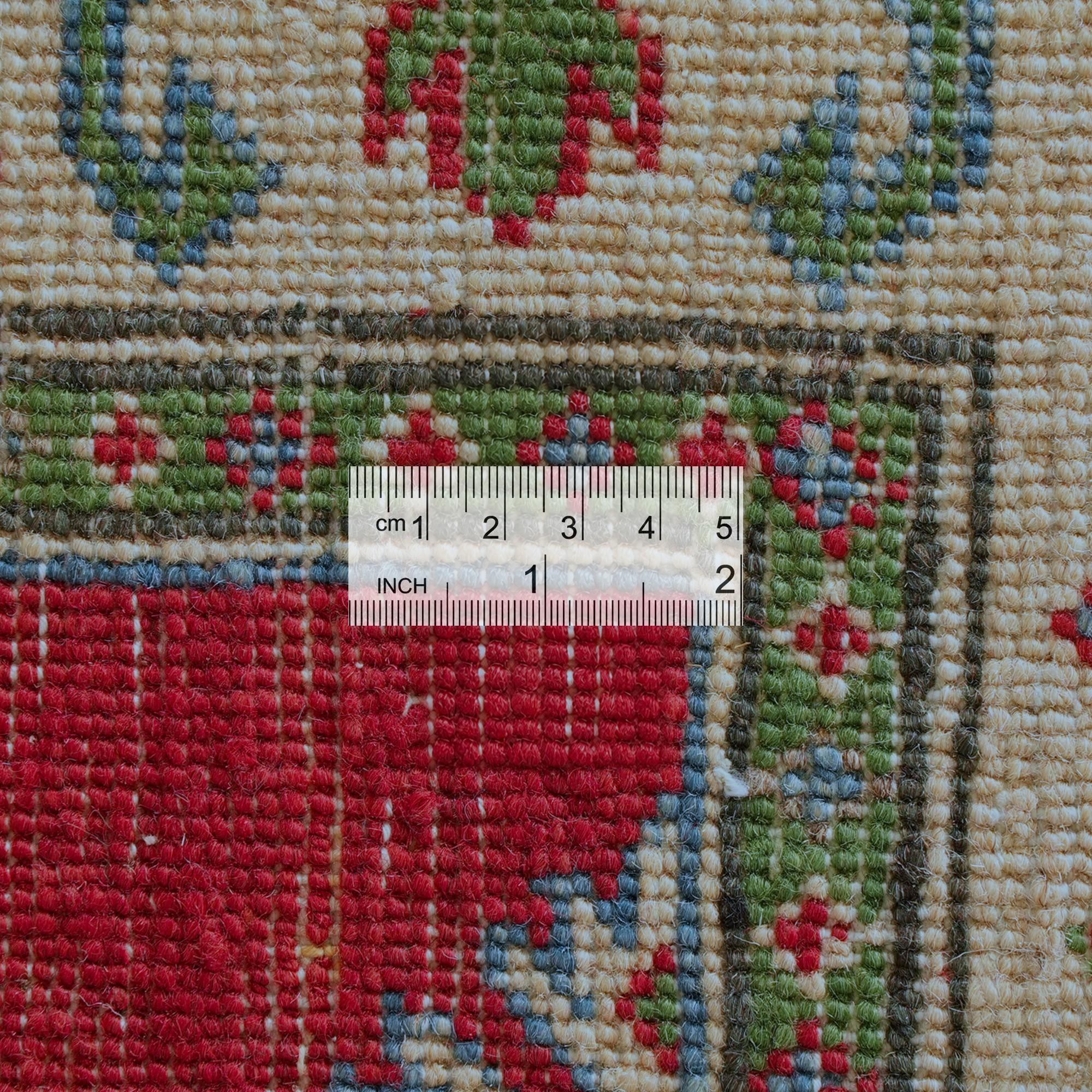 80cm x 290cm Hand Knotted Kazak Runner Rug