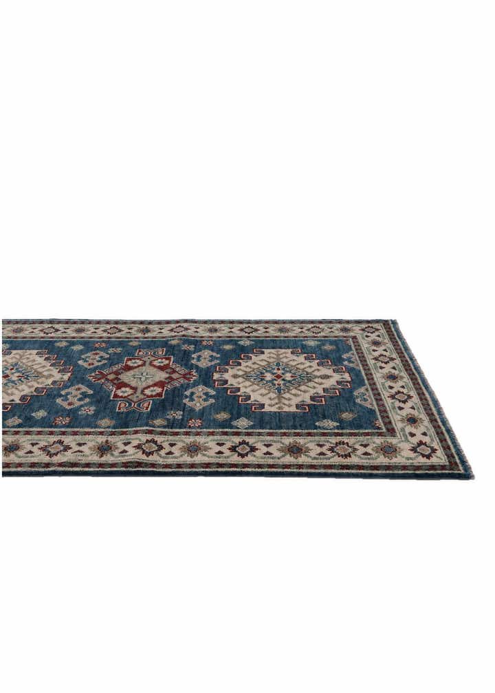 3' x 10' Hand Knotted Kazak Runner Rug