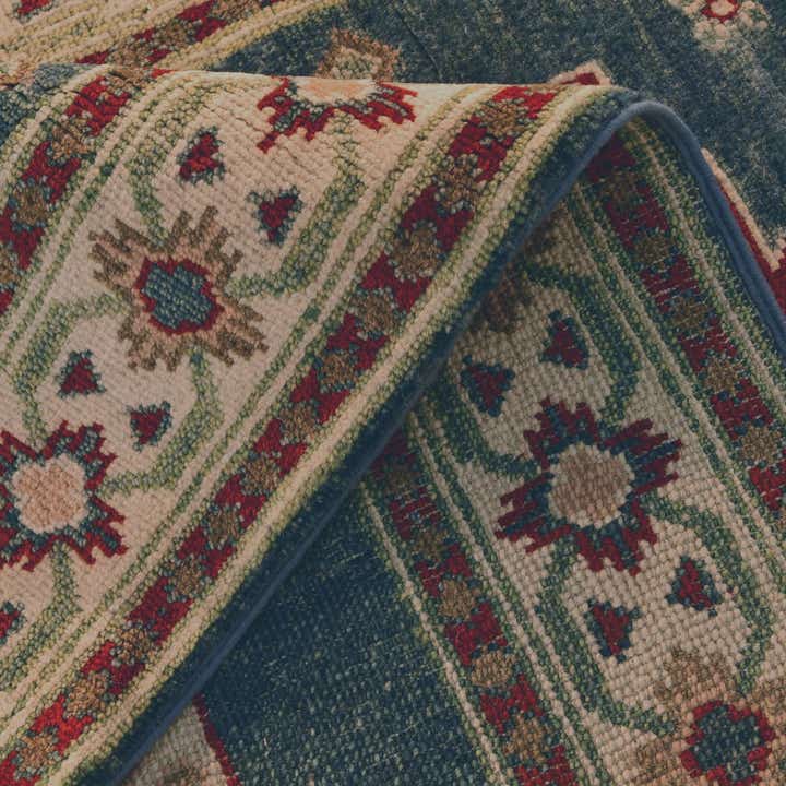 3' x 10' Hand Knotted Kazak Runner Rug