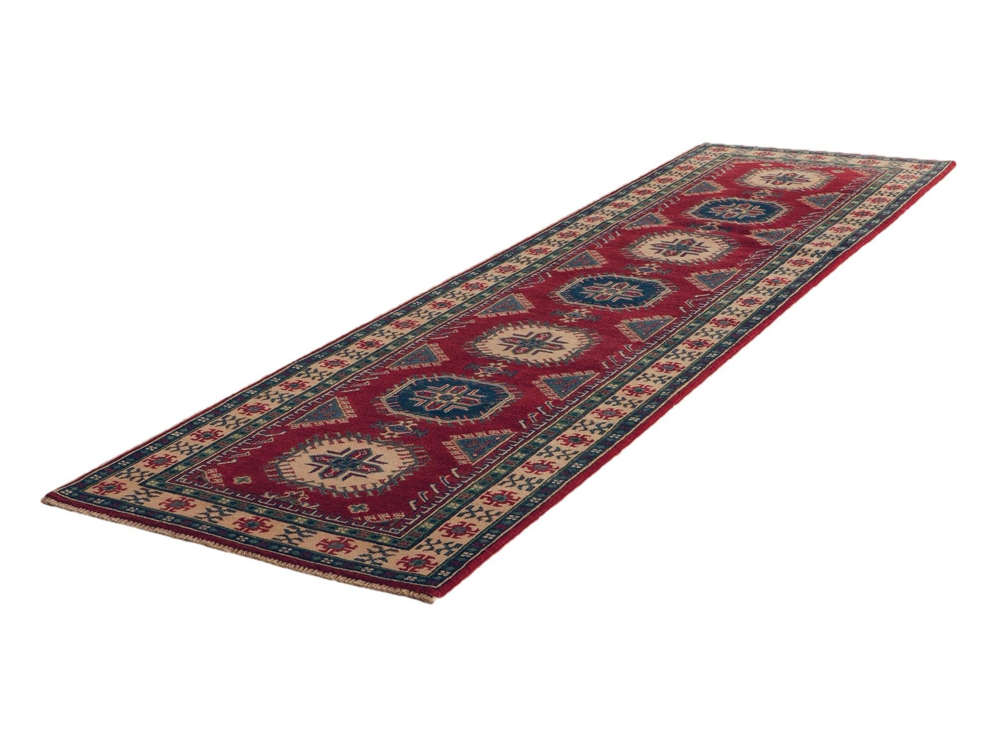 Detail image 4 of 10: 2' 9 x 9' 9 Hand Knotted Kazak Runner Rug