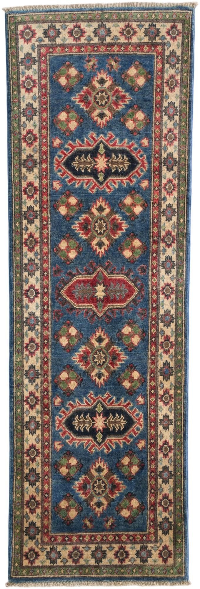2' x 5' 10 Hand Knotted Kazak Runner Rug