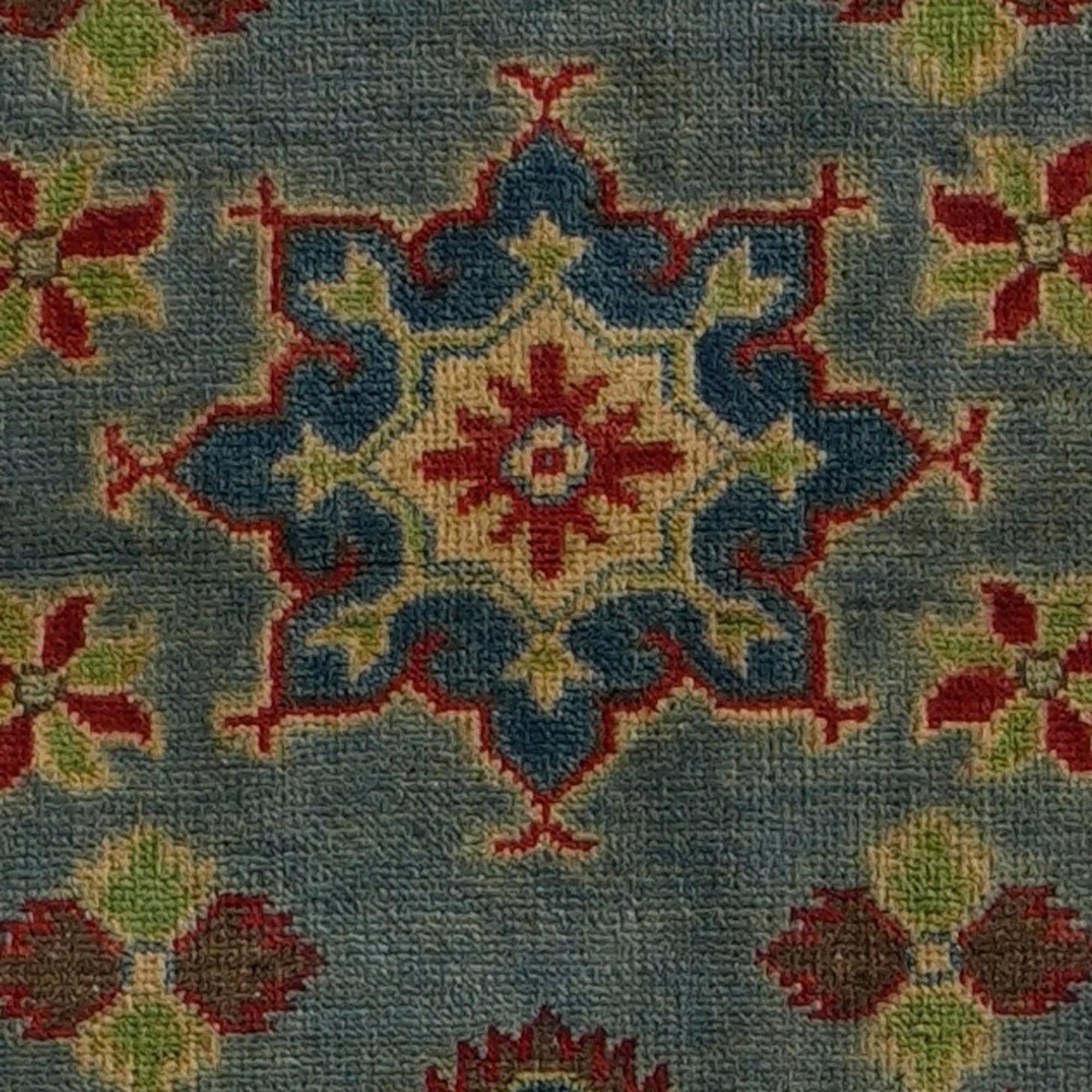 Detail image 10 of 11: 2' 8 x 16' 1 Hand Knotted Kazak Runner Rug