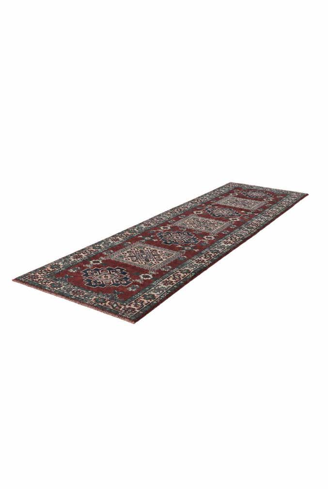 2' 8 x 9' 6 Hand Knotted Kazak Runner Rug