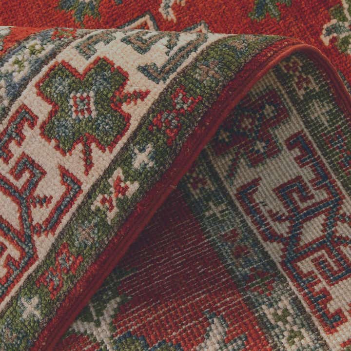 2' 8 x 9' 6 Hand Knotted Kazak Runner Rug