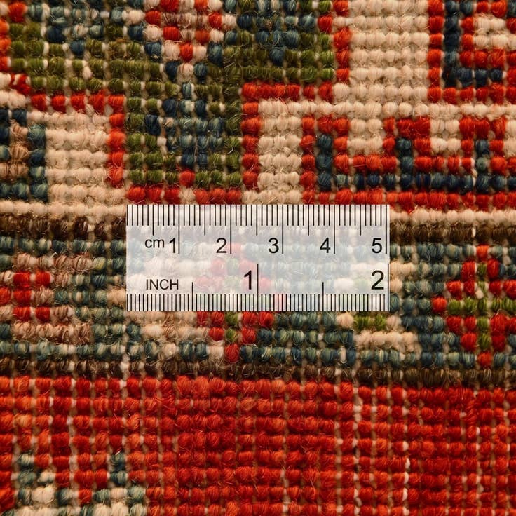 Detail image of 2' 8 x 9' 6 Hand Knotted Kazak Runner Rug
