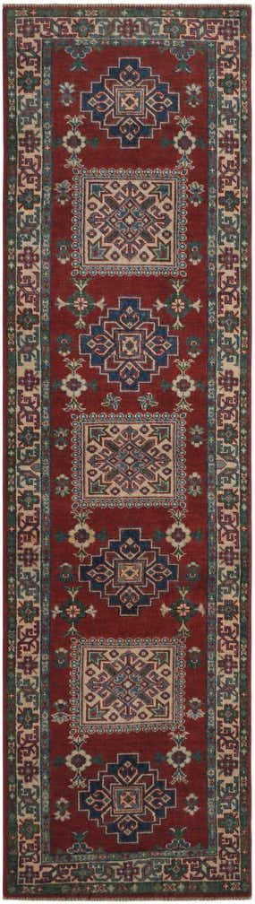 2' 8 x 9' 6 Hand Knotted Kazak Runner Rug