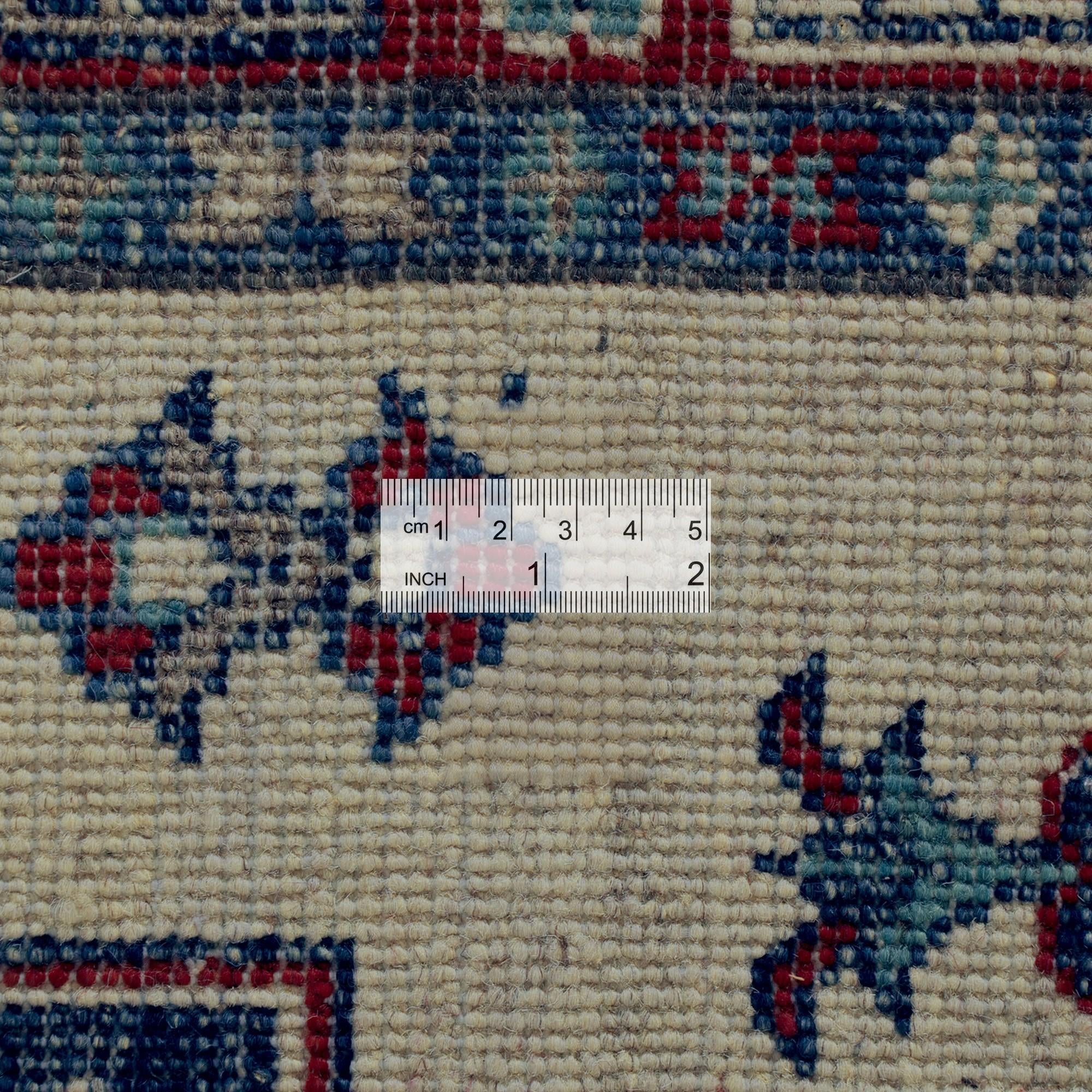 Detail image 10 of 12: 2' 8 x 9' 11 Hand Knotted Kazak Runner Rug
