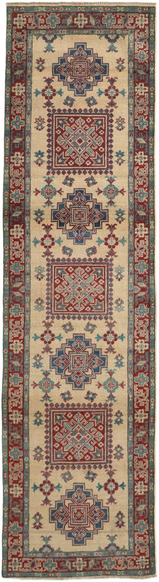 Detail image 2 of 12: 2' 8 x 9' 11 Hand Knotted Kazak Runner Rug