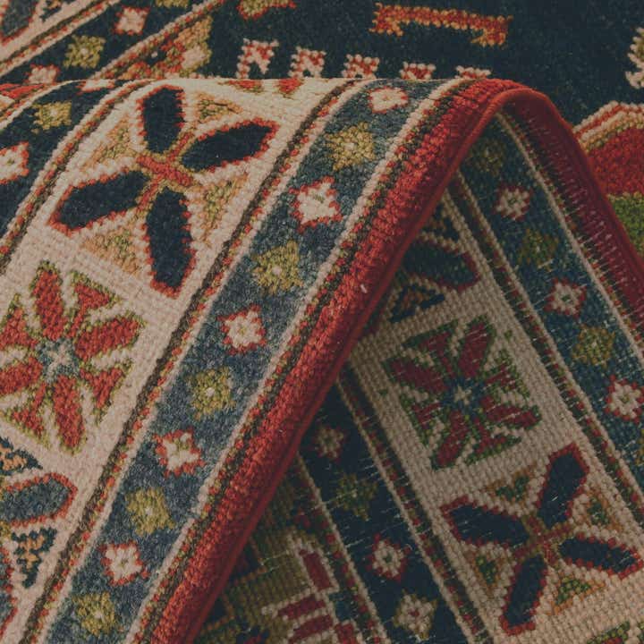 2' 8 x 11' 7 Hand Knotted Kazak Runner Rug