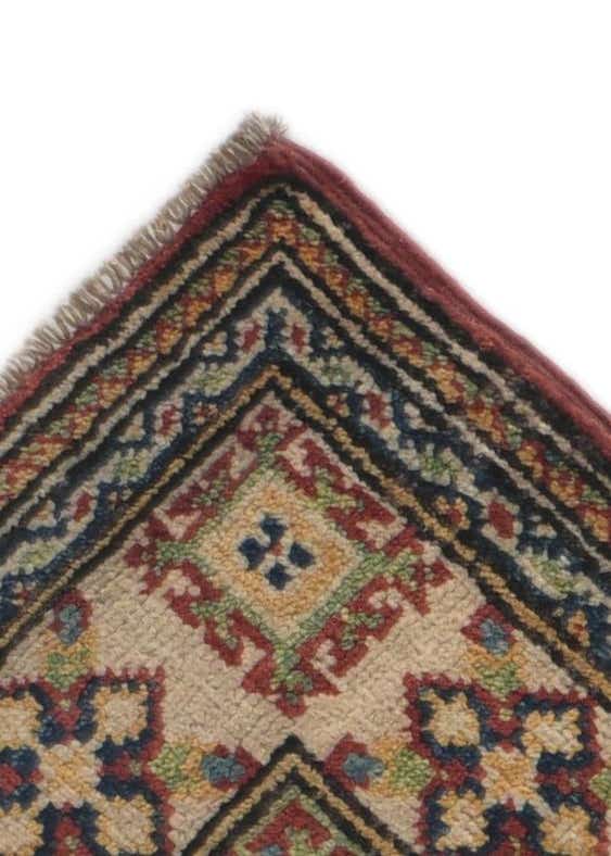 2' 10 x 9' 9 Hand Knotted Kazak Runner Rug