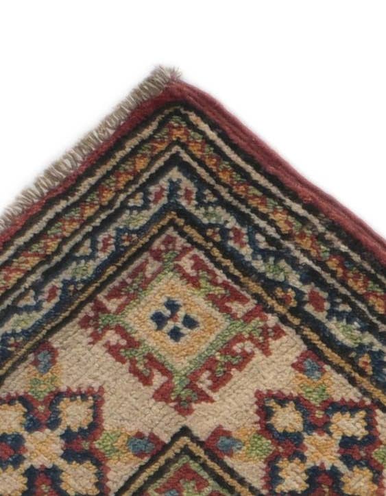 Detail image of 2' 10 x 9' 9 Hand Knotted Kazak Runner Rug