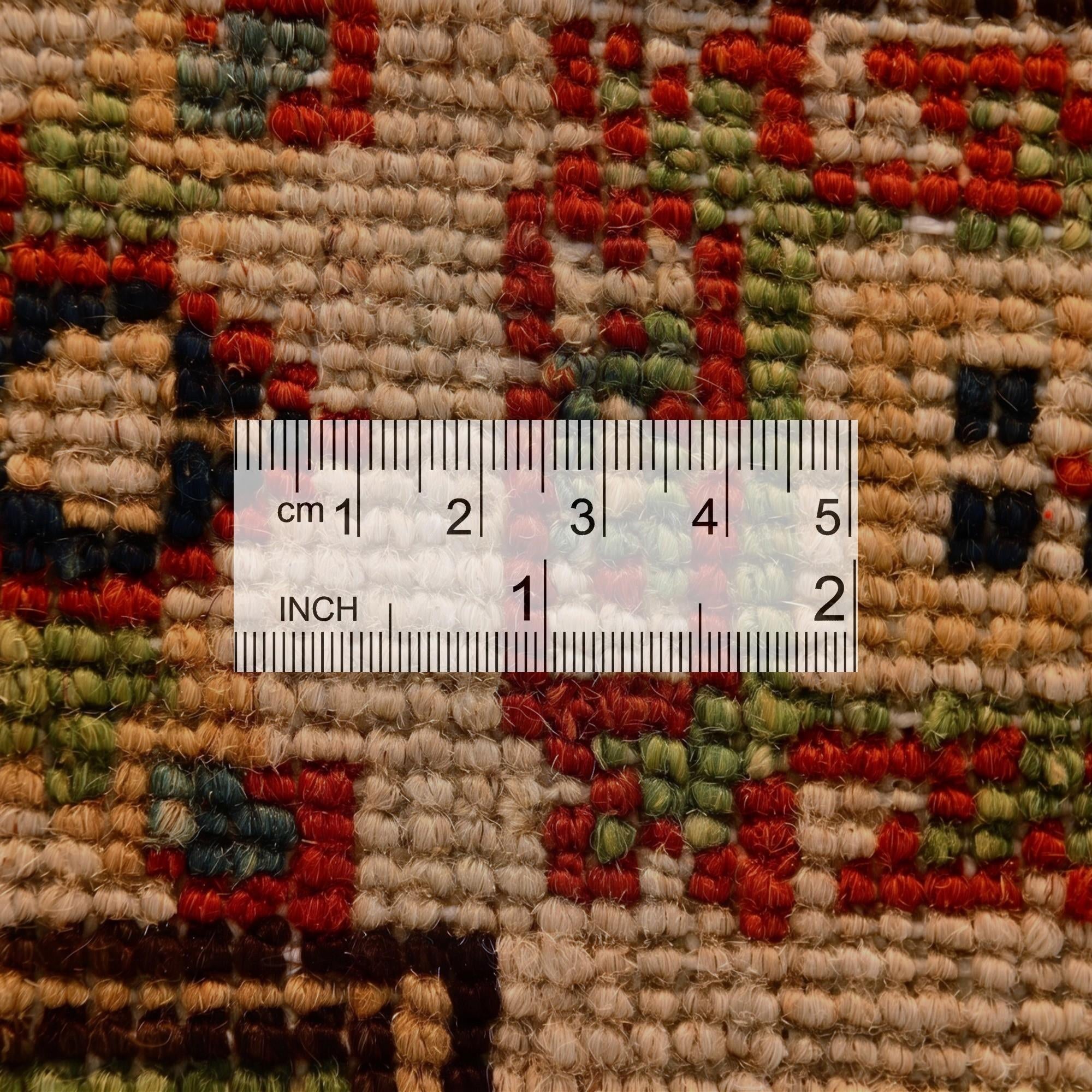 2' 10 x 9' 9 Hand Knotted Kazak Runner Rug