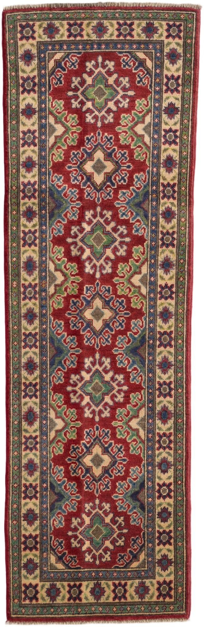 2' x 6' 1 Hand Knotted Kazak Runner Rug