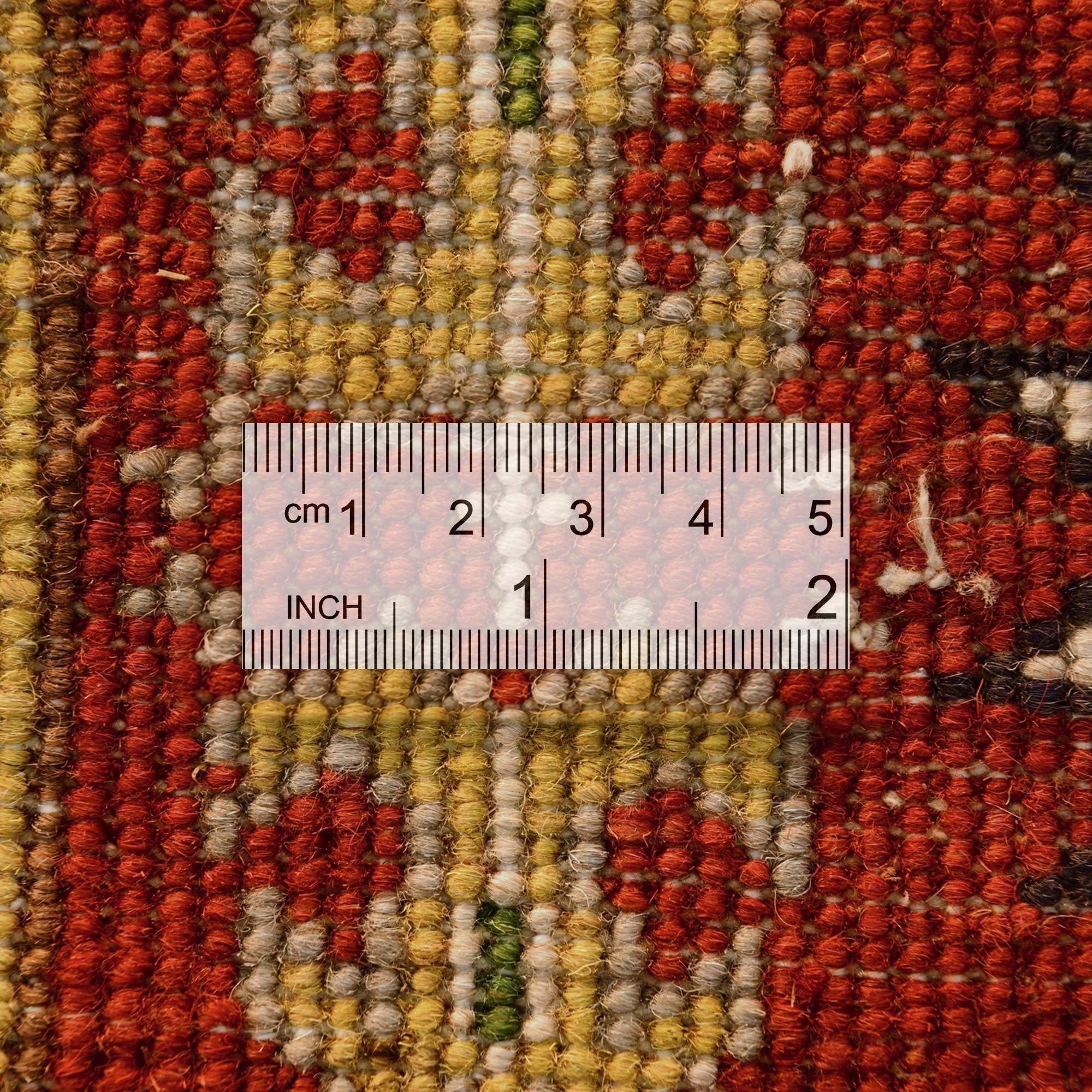 2' 9 x 15' 11 Hand Knotted Kazak Runner Rug