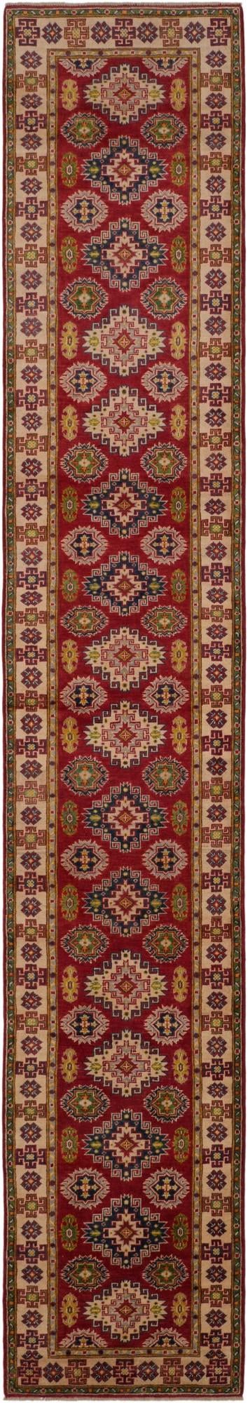 2' 9 x 15' 11 Hand Knotted Kazak Runner Rug