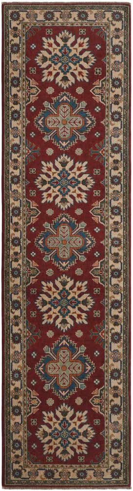 2' 9 x 10' 4 Hand Knotted Kazak Runner Rug