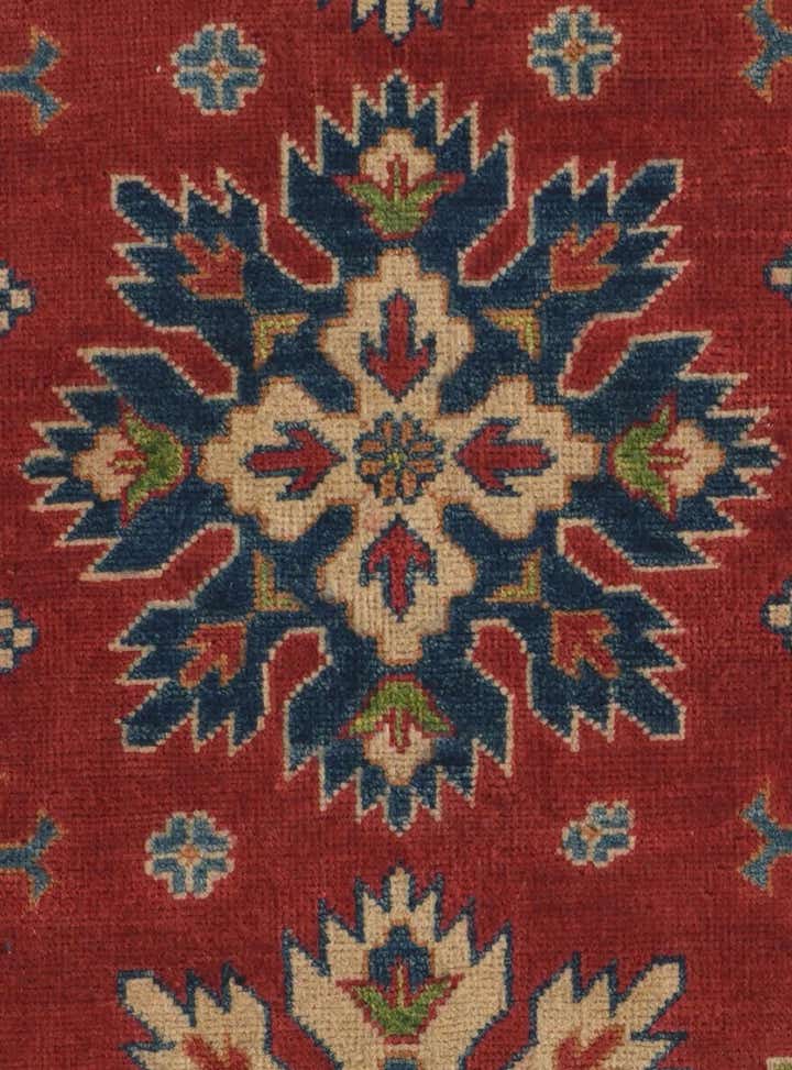 2' 8 x 9' 4 Hand Knotted Kazak Runner Rug